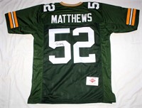 Clay Matthews #52 Green Bay Packers Jersey