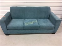 Blue 3 Seat Couch - 78 x 34
