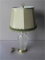 Lead Crystal Lamp