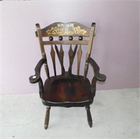 Hitchcock Style Ethan Allen Arm Chair
