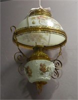 Victorian Hanging Kerosene OIl Lamp