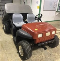 2004 Toro Twister 1600 gas golf cart, dump bed