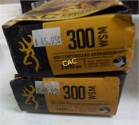 40 Rounds Browning 300 Win Ammo