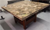 Square Wood Table