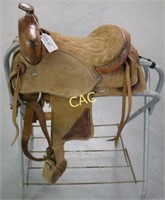 12" Youth Saddle All Leather