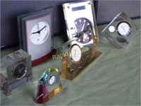 A Lot of Acrylic Clocks