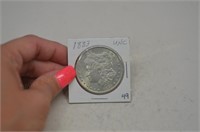 1883 Morgan Silver Dollar, uncirculated