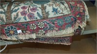 2 ANTIQUE PERSIAN SMALL RUGS, RUNNER