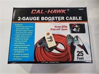 2 GAUGE 25' HEAVY DUTY JUMPER CABLES