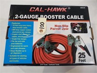 2 GAUGE 25' HEAVY DUTY JUMPER CABLES