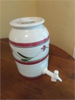 Hand-Painted Ceramic Coffee/Tea Urn