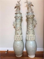 Pair Song Dynasty Funerary Jars