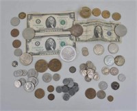 Estate Group Mostly American Coins & Currency