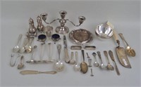Group Mostly Sterling Tableware