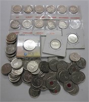 Lot-Canada 25 Cent Pieces