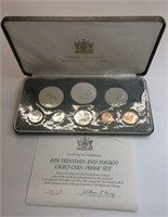 1974 Trinidad and Tobago 8 Coin Proof Set