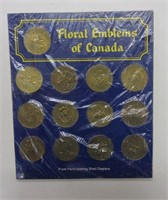 Floral Emblems of Canada Set