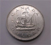 1949 Canada .800 Fine Silver Dollar