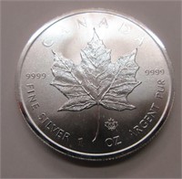 2014 Canada Silver Maple Leaf Silver