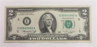 1976 2 Dollar US Bank Note