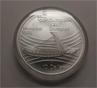 1976 Montreal Olympic $10 Coin