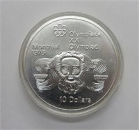 1976 Montreal Olympic $10 Coin