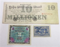 Lot-Reichsmark-Dutch Bank Notes
