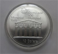 1976 Montreal Olympic $10 Coin