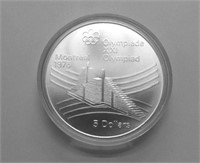 1978 Montreal Olympic $5 Coin