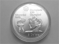 1979 Montreal Olympic $5 Coin