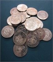 Large Lot of Many Cities Tokens