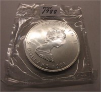 1988 Canada Silver Maple Leaf-First