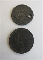1852/87 Bank of Upper Canada Pennies