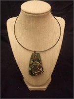 Hand Crafted Artistic Abstract Necklace