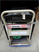 Coleman Powermate 5000 Generator W/Cart