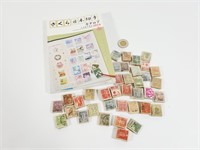 Livre phila. 2014 + environ 300 timbres Japon