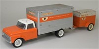 Original Nylint Toys Ford U-Haul Truck With Traile