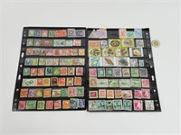 2 Feuillets de timbres internationaux