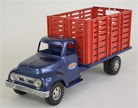 Restored Tonka Toys Blue Stake Truck