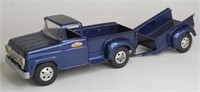 Original Tonka Toys Pick Up Truck With Trailer