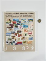 Collection-Souvenir de Timbres Canada 1982