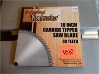 10" Professional Carbide Tipped Saw Blade