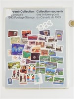 Collection-Souvenir des timbres Canada 1983