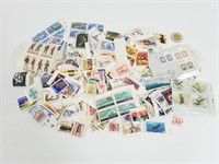 Lot de timbres Canada variés, non oblitéré