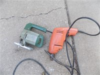 Misc electric drill and jig saw