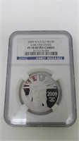 Platinum 2009 W Eagle P$100 Early Releases, PF70