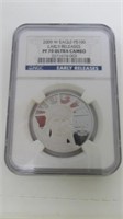 Platinum 2009 W Eagle P$100 Early Releases, PF70