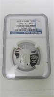 Platinum 2012 W Eagle P$100 Early Releases, PF70