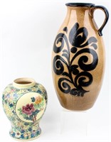 2 Vintage Large Vases