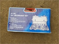 21PC 3/4" DR Socket Set
